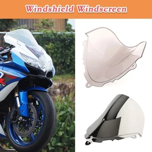 Windscreen Windshield Double Bubble Front Fit For Suzuki  GSX600F/GSX750F 98-08 - Picture 1 of 7