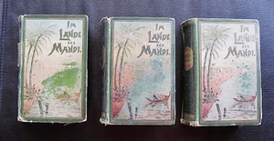 Karl May - FEHSENFELD - Im Lande des Mahdi  3 x Erstausgabe - Bild 1 von 16