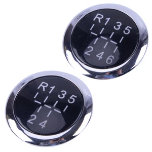 5/6 Speed Gear Knob Stick Shift Cap Badge Fit For Vauxhall/Opel Astra H Corsa D - Picture 1 of 3