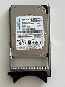 IBM 73GB 6Gb/s 15K 2.5-inch SAS Hard Drive 43X0839 42C0259 - Picture 1 of 11