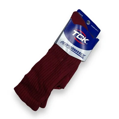 TCK Performance 运动袜勃艮第大号 1 双新品 — 第 1/3 张图片