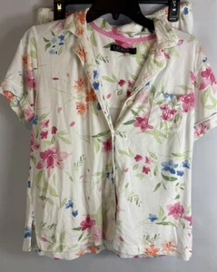 set pigiama donna ralph lauren vintage con camicie taglia media - Foto 1 di 6
