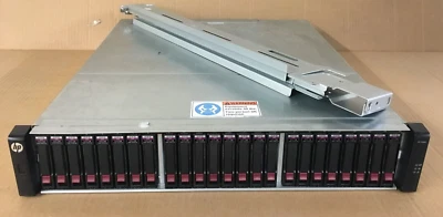 HP P2000 G3 14.4TB 8GB Fibre Channel Dual Controller Array with Rails AP836A - Image 1 of 2