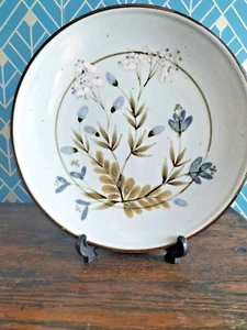 Highland Stoneware 10” Plato con diseño de flores, pintado a mano Escocia - Imagen 1 de 4