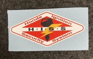 CALCOMANÍA SISTEMA SEGURIDAD ENCENDIDO HISS - Imagen 1 de 1