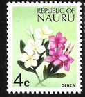 1973 REPUBLIC OF NAURU SG 102 MNH 🔥 FLOWER DENEA🔥VF