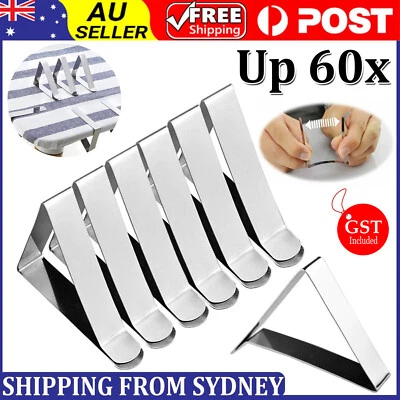 Tablecloth Clips Desk Table Cloth Cover Clamp Holder Party Wedding Outdoor AUS - image 1 of 4