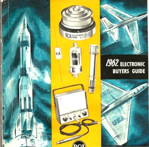 1962 Katalog elektroniki strzał- Space Age/Jet Age Cover-Mineola - NYC Norwalk CT - Zdjęcie 1 z 7