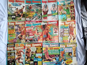 Roy of the Rovers comics job lot x24 issues - Picture 1 of 10