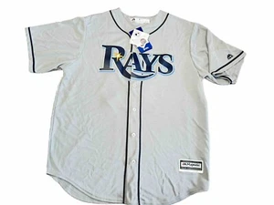 COREY DICKERSON SIGNED TAMPA BAY RAYS MLB SIZE LARGE GRAY BLUE NWT - Picture 1 of 7