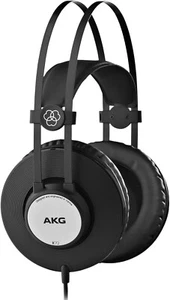 Genuine AKG K72 Over-Ear Closed-Back Monitor Studio Stereo Headphones, Black - Picture 1 of 6