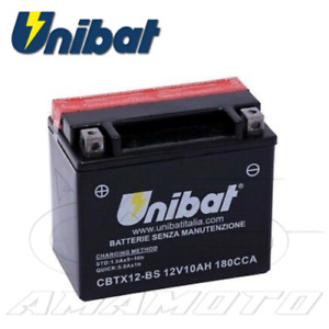 BATTERIA UNIBAT CBTX12-BS=YTX12-BS KAWASAKI VN VULCAN CLASSIC 900 2006/2014