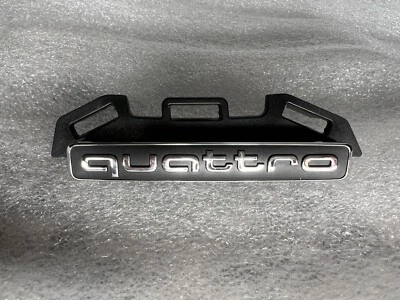 OEM NEW 21 22 23 2021 2022 2023 AUDI Q5 SQ5 QUATTRO FRONT GRILLE GRILL EMBLEM - Image 1 of 4
