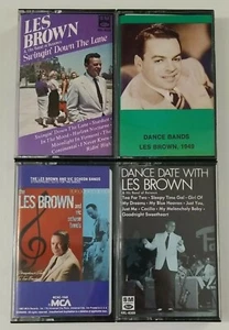 Les Brown Kassette Band Lot Konvolut mit 4 Titeln SIEHE BESCHREIBUNG FÜR TITEL - Bild 1 von 4
