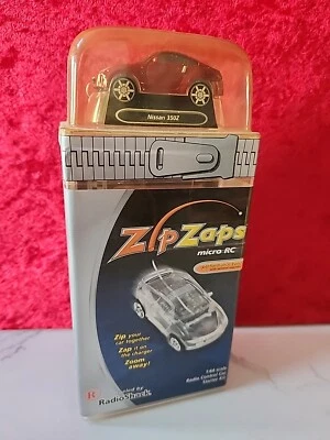 Nissan 350Z Red ZipZaps 600-7021 Micro RC Wireless Remote Controlled Car New - Image 1 of 4