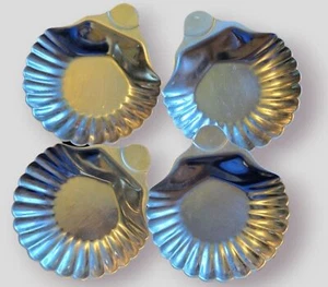 Stainless Steel Shell Dish (Set Of 4) - Picture 1 of 5