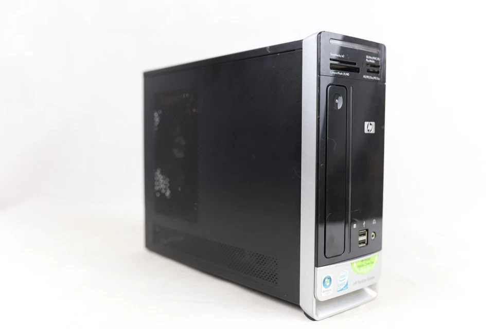HP pavilion slimline, intel core 2 duo CPU-2,4, RAM 2GB, HDD335GB,Ati radeon - Immagine 1 di 3