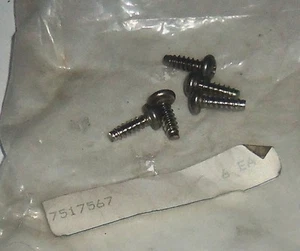 POLARIS OEM NOS SNOWMOBILE ATV PWC SCREW PACK OF FIVE 5 7517567 - Foto 1 di 1