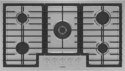 Bosch NGM8658UC 800 Series  36 Inch Gas Cooktop with 5 Sealed Burners - Image 1 of 4
