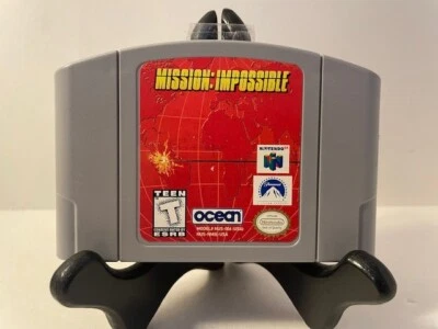 Mission: Impossible (Nintendo N64) Cleaned Tested Working - Image 1 of 4