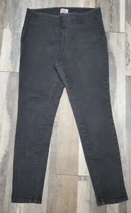 St. Johns Bay schwarz Denim zum Anziehen Jegging Größe PM 29x26 - Bild 1 von 6