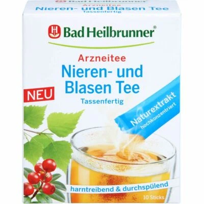 BAD HEILBRUNNER NATURHEILM.GMBH&CO.KG BAD HEILBRUNNER Nieren- und Blasen Tee tassenfert. 12 g PZN15562459