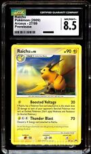 CGC 8,5 Casi Nuevo Como Nuevo + Tarjeta de Pokémon Raichu 27/99 Prelanzamiento Platino Arceus PROMOCIÓN