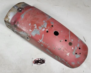 KAWASAKI KE (KE 125) OEM Rear metal fender mud guard - Picture 1 of 4