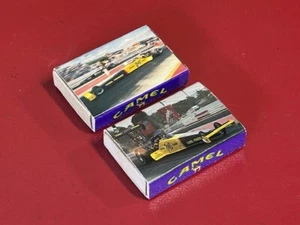 (2) Vintage Jim Head Smokin Joe NHRA Top Fuel Dragster Drag Racing Match Boxes - Picture 1 of 4
