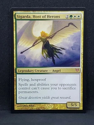Sigarda, Host of Herons LP MTG Avacyn Restored 210 GW Legendary Angel EDH 143 - Image 1 of 2