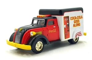 Matchbox Appx 10cm Long YYM96505 - 1937 Dodge Airflow Truck - Coca Cola - Picture 1 of 7