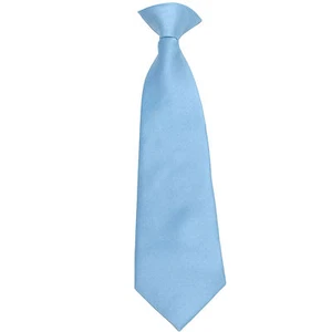 Nueva Corbata Vesuvio Napoli Niño Niño Niño Clip Pre-atada Talla 14 Azul Claro Fiesta - Imagen 1 de 2