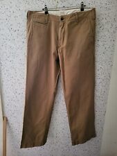 Gap Khakis Vintage Standard Fit Wide Leg Trousers Mens W36 L32