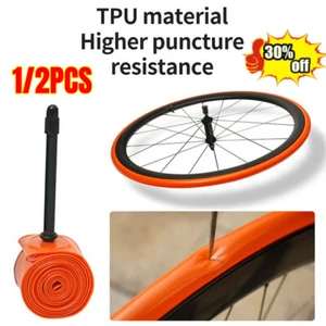 Tubo interno TPU bici ultraleggero 700x18/32C bici da strada 45/65/85mm--28 NUOVO~ W9X7 - Foto 1 di 22