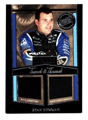 2005 -  Press Pass Legends NASCAR  Treads & Threads 110/225 Card - Ryan Newman - Image 1 of 2