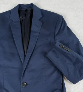 J. Crew Ludlow Tessuti Carpini Herren 34 kurz blau 2 Knopf Blazer Sport Mantel - Bild 1 von 14