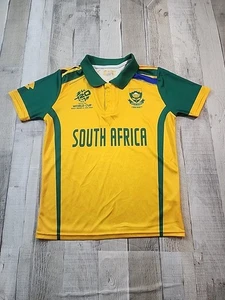 South Africa Proteas 2024 Official Lotto T20 World Cup Cricket Shirt Youth 11-12 - Picture 1 of 12