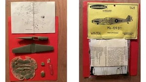1/48 WK MODELS AEROMODELL WK-106 : BF 109B-1 MESSERSCHMITT CHASSEUR LUFTWAFFE - Imagen 1 de 1