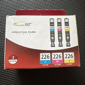 Genuine Canon CLI226 3 Color Multi Pack Compatible to printer iP4820, MG5220, MG - Picture 1 of 2