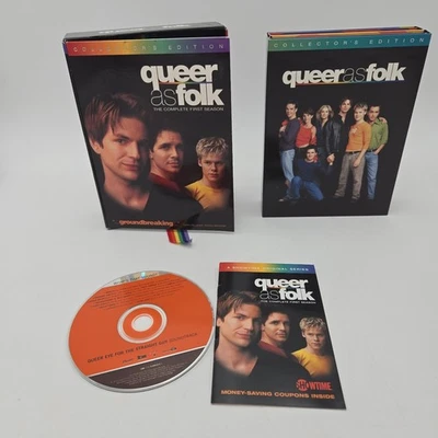 Queer as Folk: The Complete First Season (DVD 2000) Showtime Collectors Edition  - Image 1 of 4