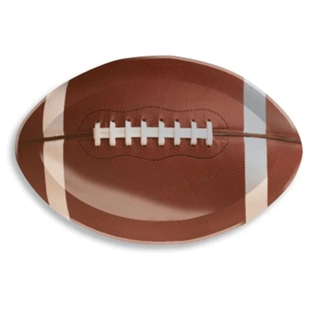 Creative Converting 142912 Football Shaped Tray - Image 1 of 1