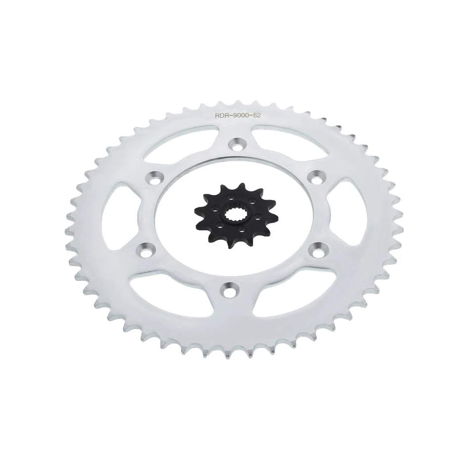 Sprockets for Honda CR125 R 125 1987 - 2003 12 Tooth Front and 52 Tooth Rear - Image 1 of 4