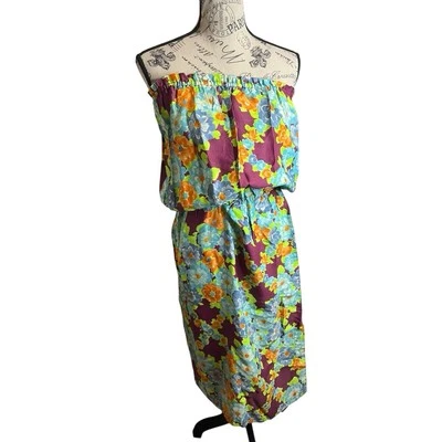 VTG 60s Strapless Dress - Image 1 of 4