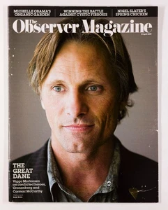VIGGO MORTENSEN CORMAC MCCARTHY CRONENBERG MICHELLE OBAMA Observer 19 April 2009 - Picture 1 of 1