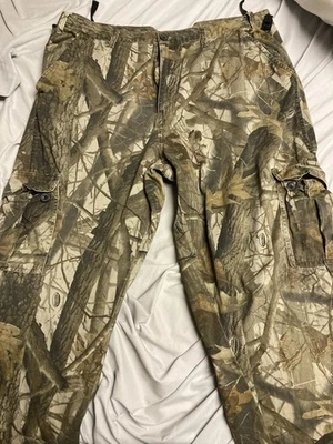Outfitters Ridge Camo Cargo Hunting Pants Men Size XL 40x27 Realtree Hardwood - Image 1 of 4