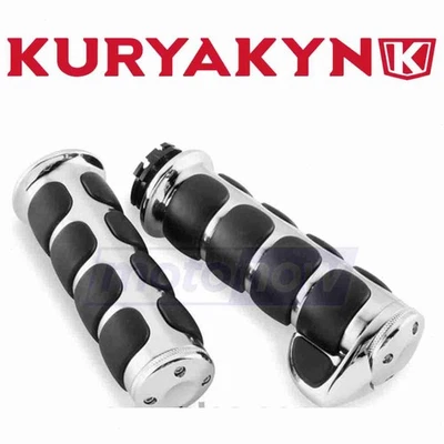 Kuryakyn Premium ISO Grips for 2010-2014 Harley Davidson FLHTK Electra Glide vk Foto 1 de 4