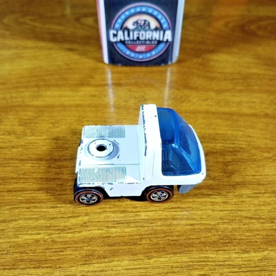 Remolque Hot Wheels Redline Racer Rig Team furgoneta de mudanza cabina blanco Hong Kong 1970 Foto 1 de 4
