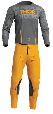 Thor MX Pulse Tactic Combat Mono Jersey & Pant Combo Set ATV Adult Riding Gear - Image 1 of 3