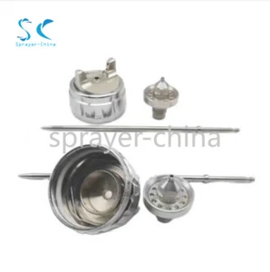 TE20 TE110 Cap Set for Devilbiss GTI PRO LITE spray gun 1.3/1.8MM Nozzle Needle - Picture 1 of 5