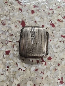 Vintage Hickok Sterling Silver Art Deco Buckle, "S" Monogram - Picture 1 of 5